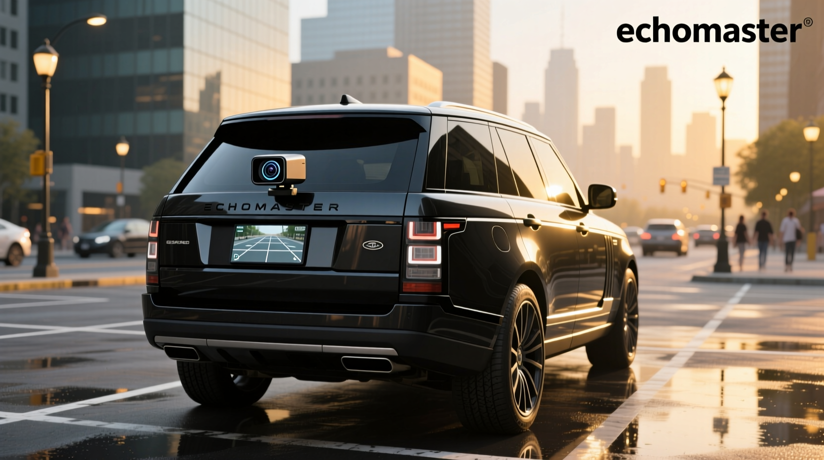 How Does the EchoMaster Backup Camera with Dynamic Parking Lines Work?