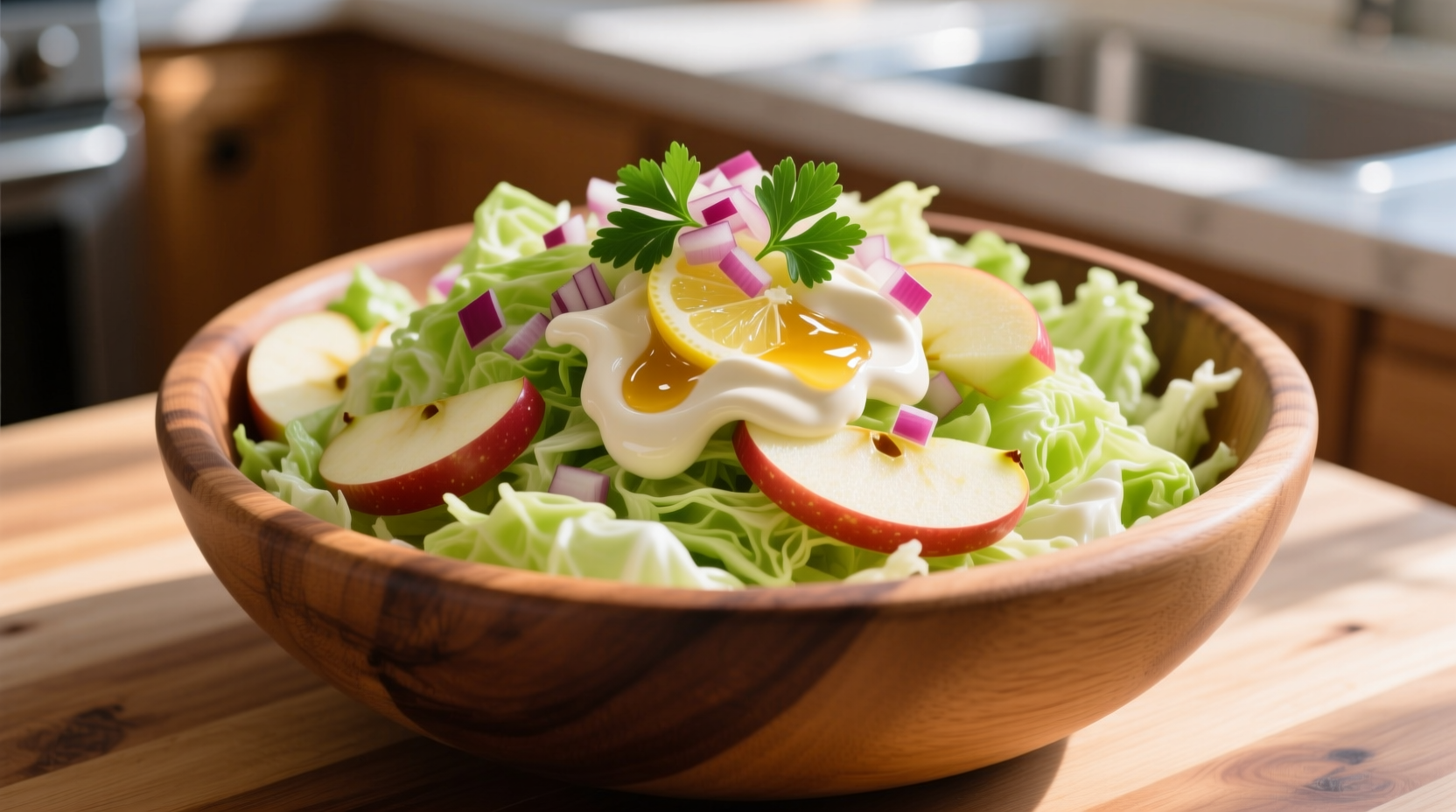 tangy apple coleslaw recipe