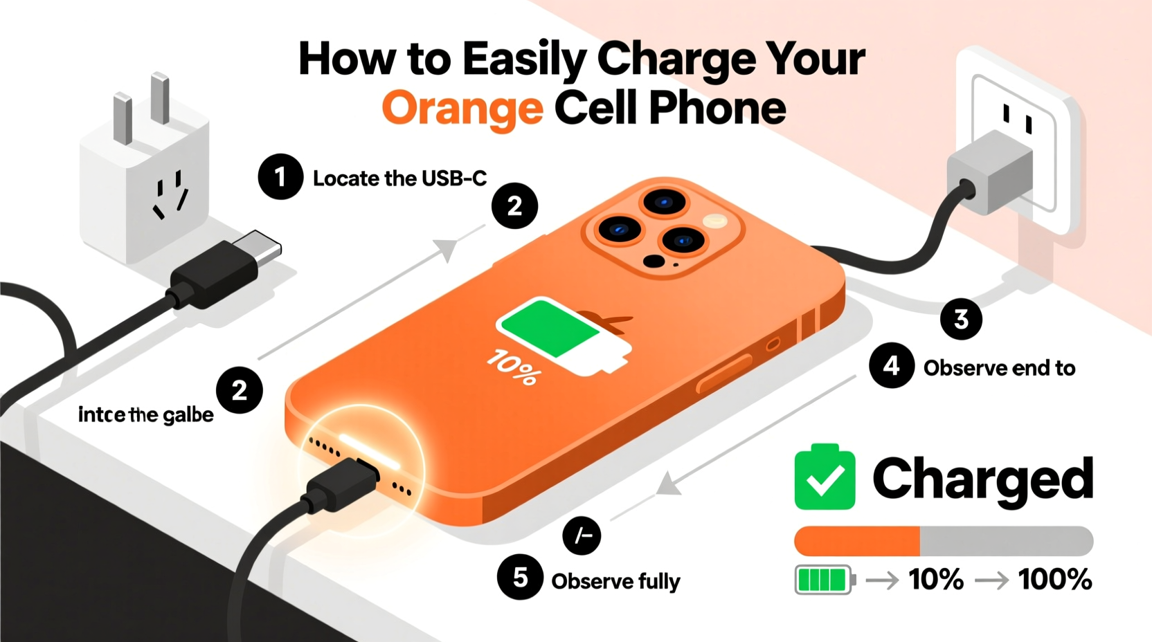 how to easily charge your orange cell phone a complete step by step guide