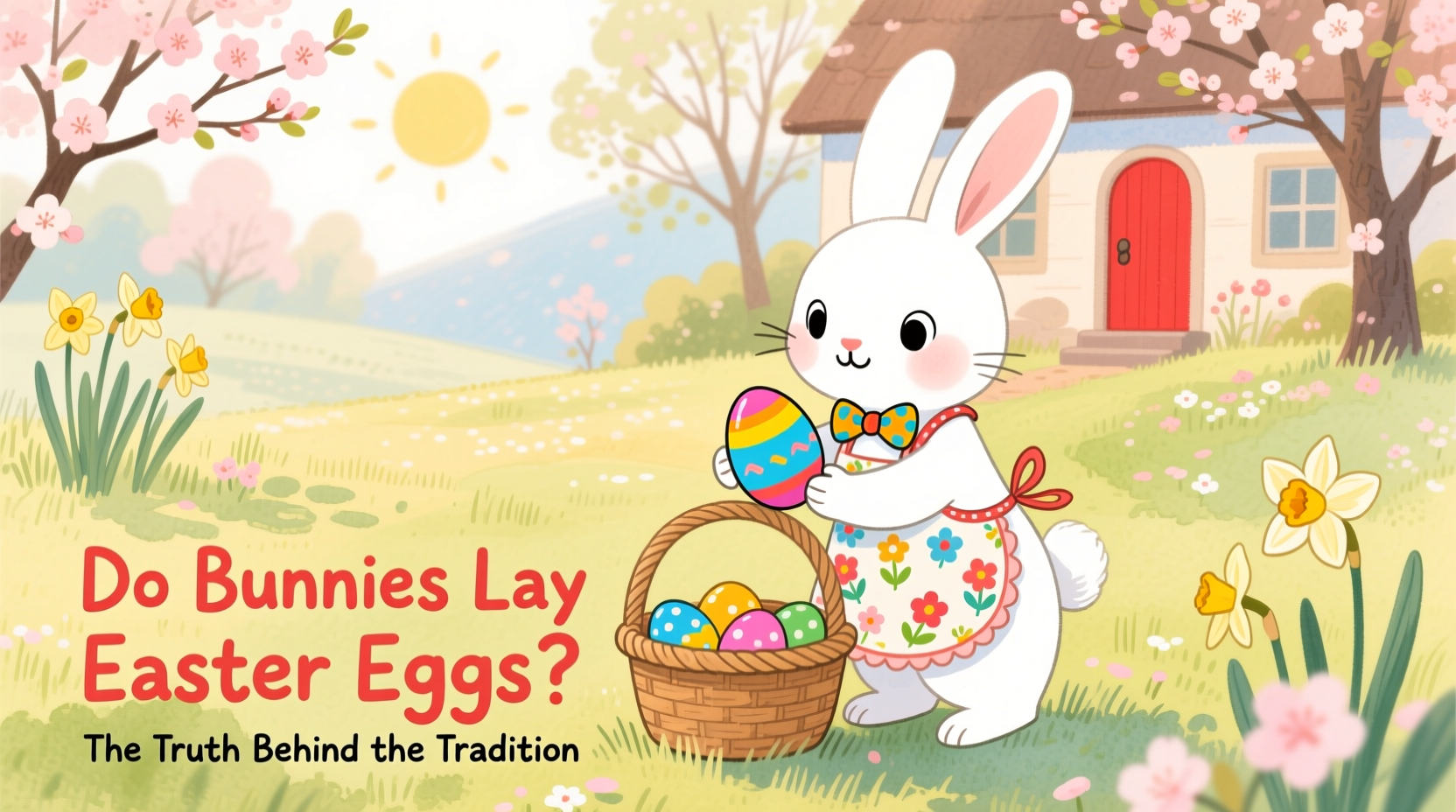 do bunnies lay eggs easter