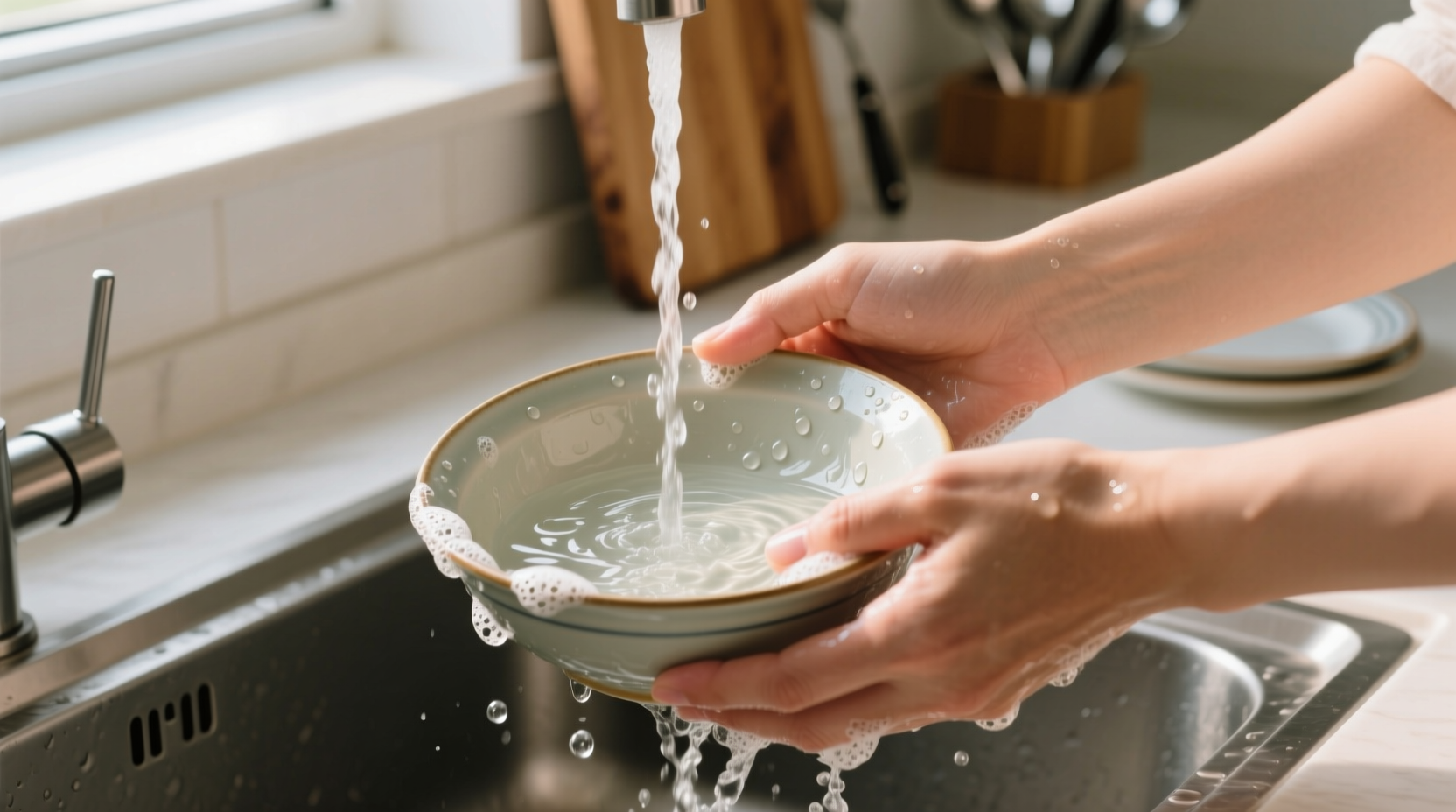 how to hand wash dishes