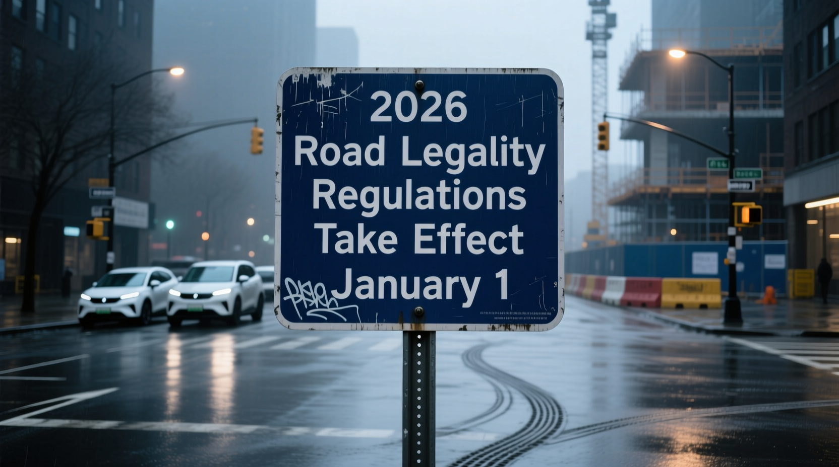 2026 Road Legality Regulations Take Effect January 1