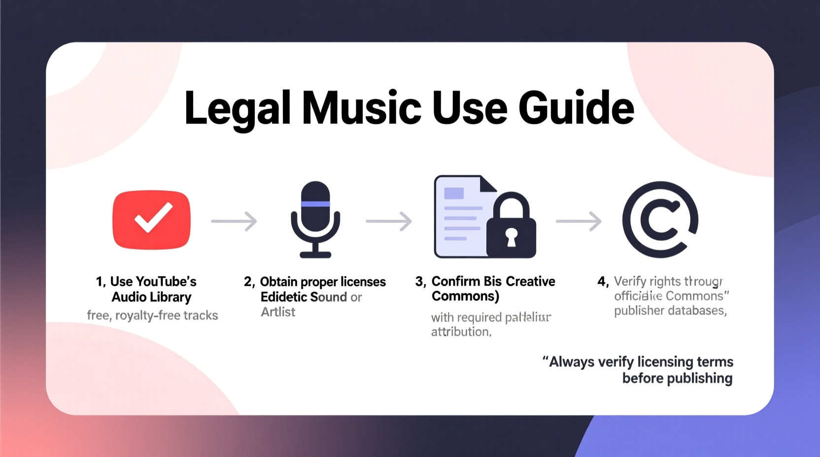 how to legally use any music on youtube without copyright issues