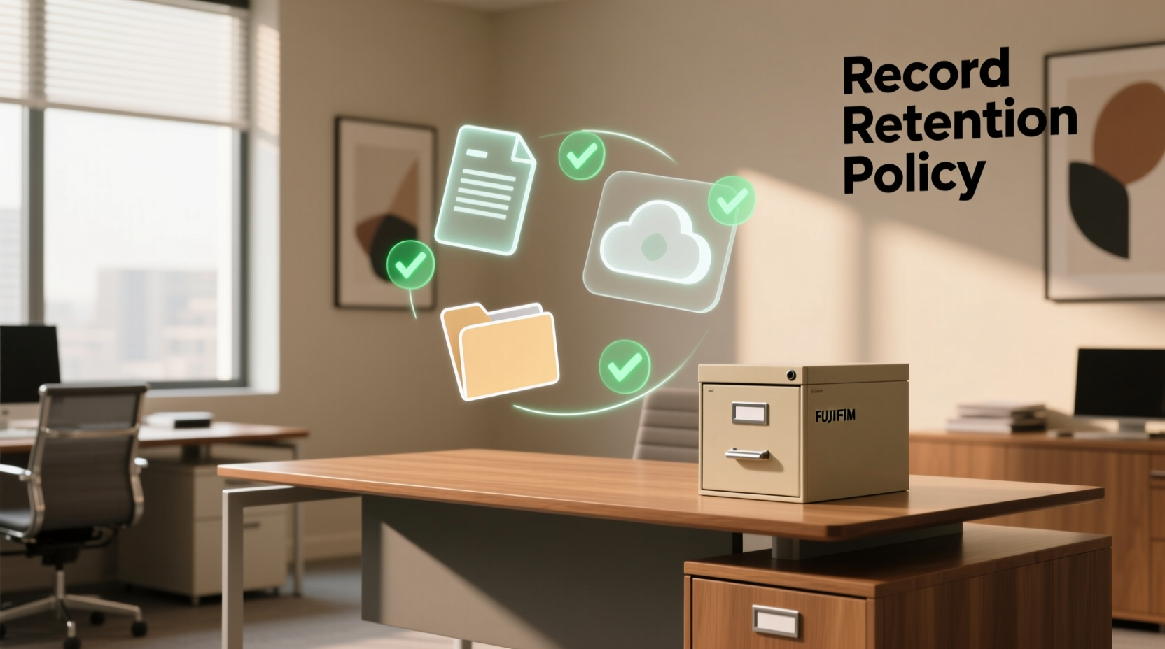 Cut Down on Office Clutter with a Record Retention Policy