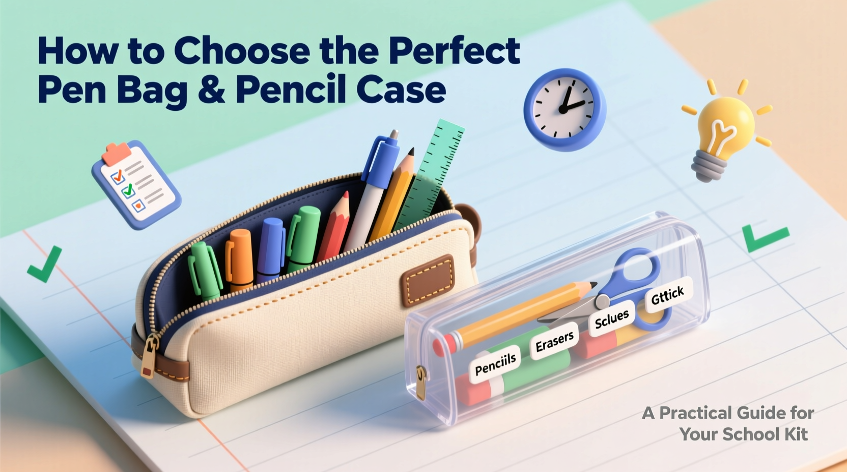 how to choose the perfect pen bag pencil case for your school kit a practical guide
