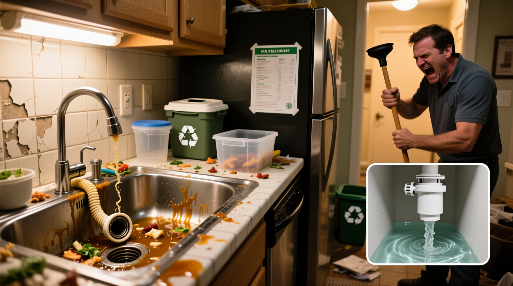 common garbage disposal problems and solutions