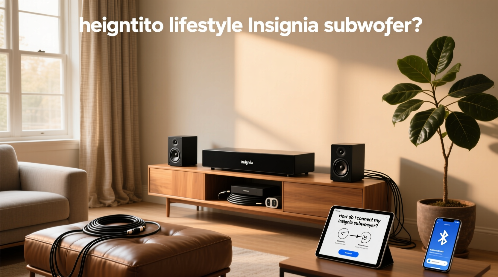 How to Connect an Insignia Subwoofer: A Practical Guide