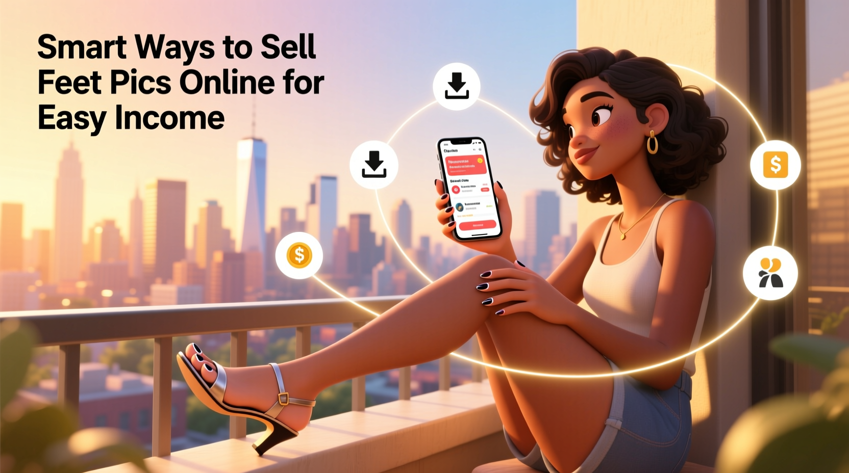 smart ways to sell feet pictures online for easy income