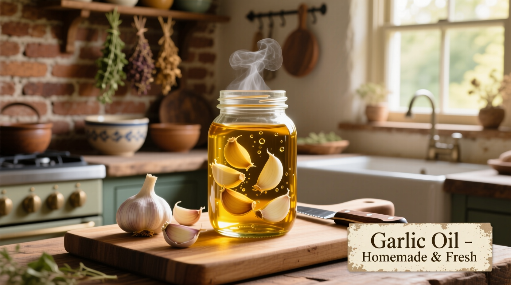 Safe Garlic Oil Recipe: 20-Minute Method with No Botulism Risk