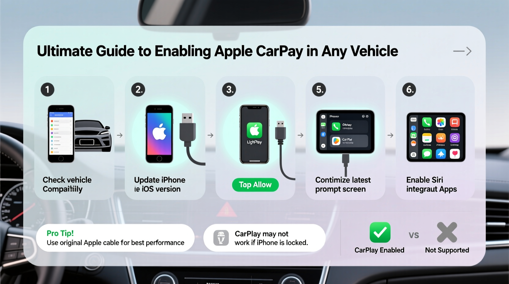 ultimate guide to enabling apple carplay in any vehicle step by step setup and tips