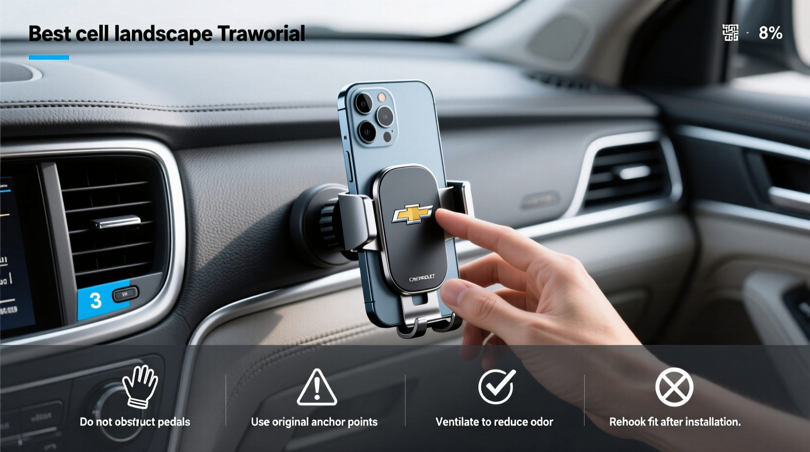 How to Choose Best Cell Phone Mount for Chevy Traverse: Buying Guide