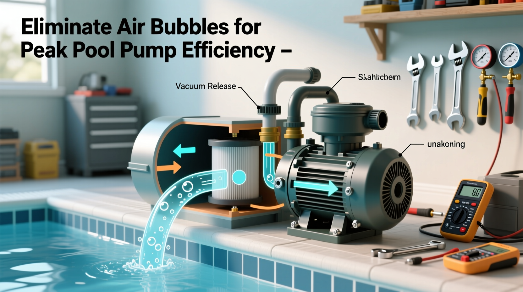 effective methods to eliminate air bubbles from your pool pump for optimal performance