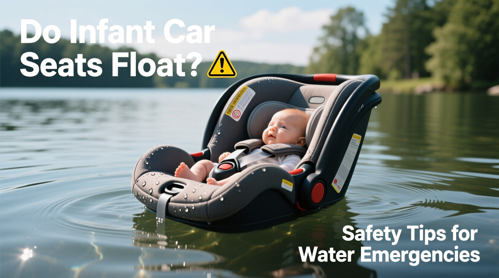 do infant car seats float