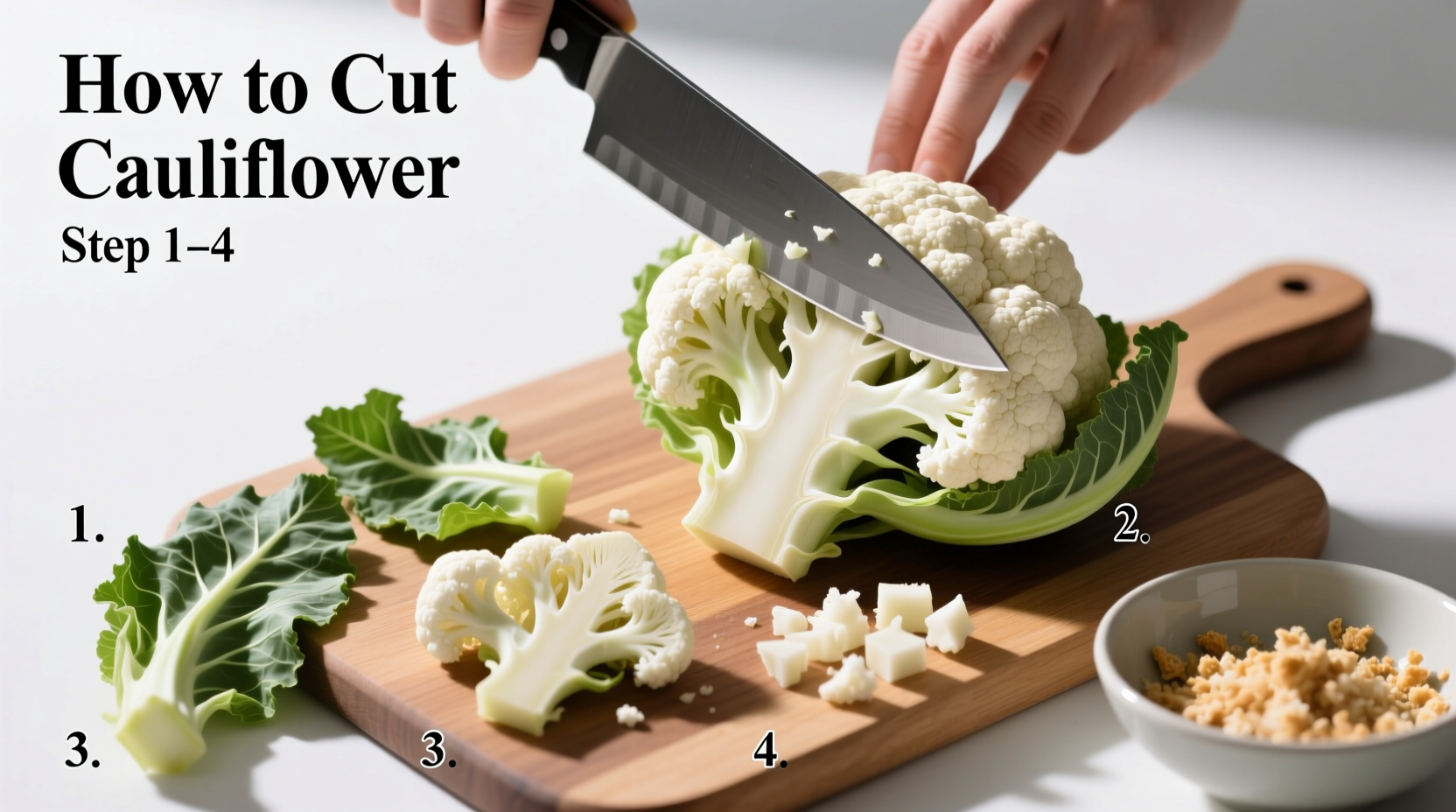 How to Cut Cauliflower: 5-Step Guide for Perfect Florets