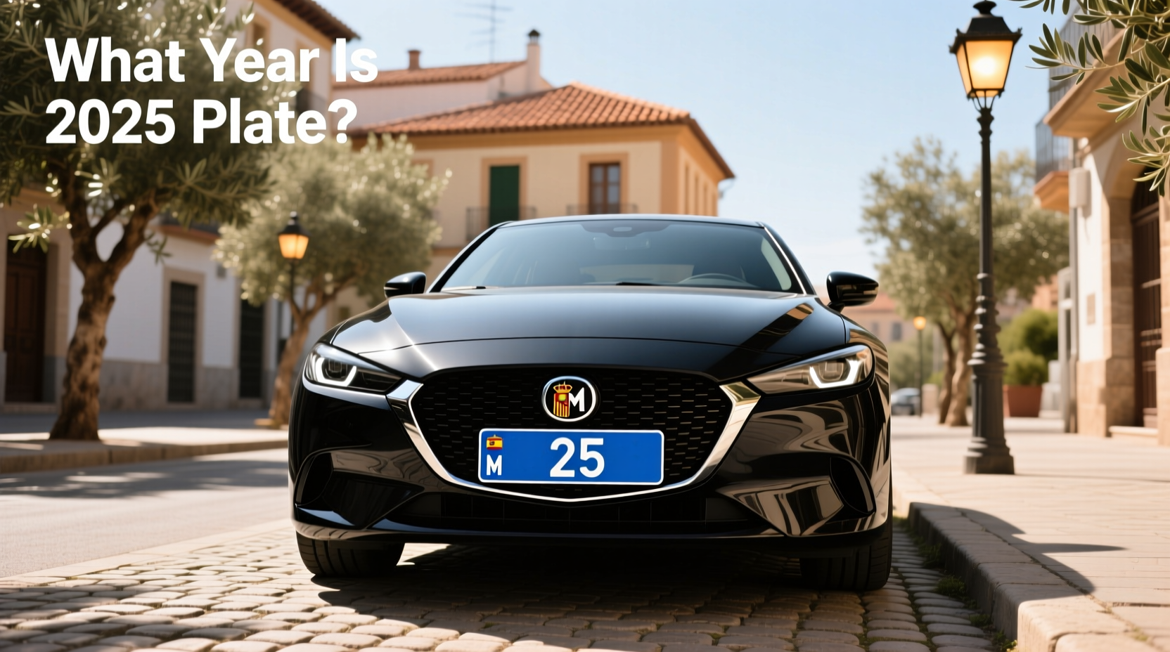 How to Choose Spain License Plates: What Year Is 2025 Plate?