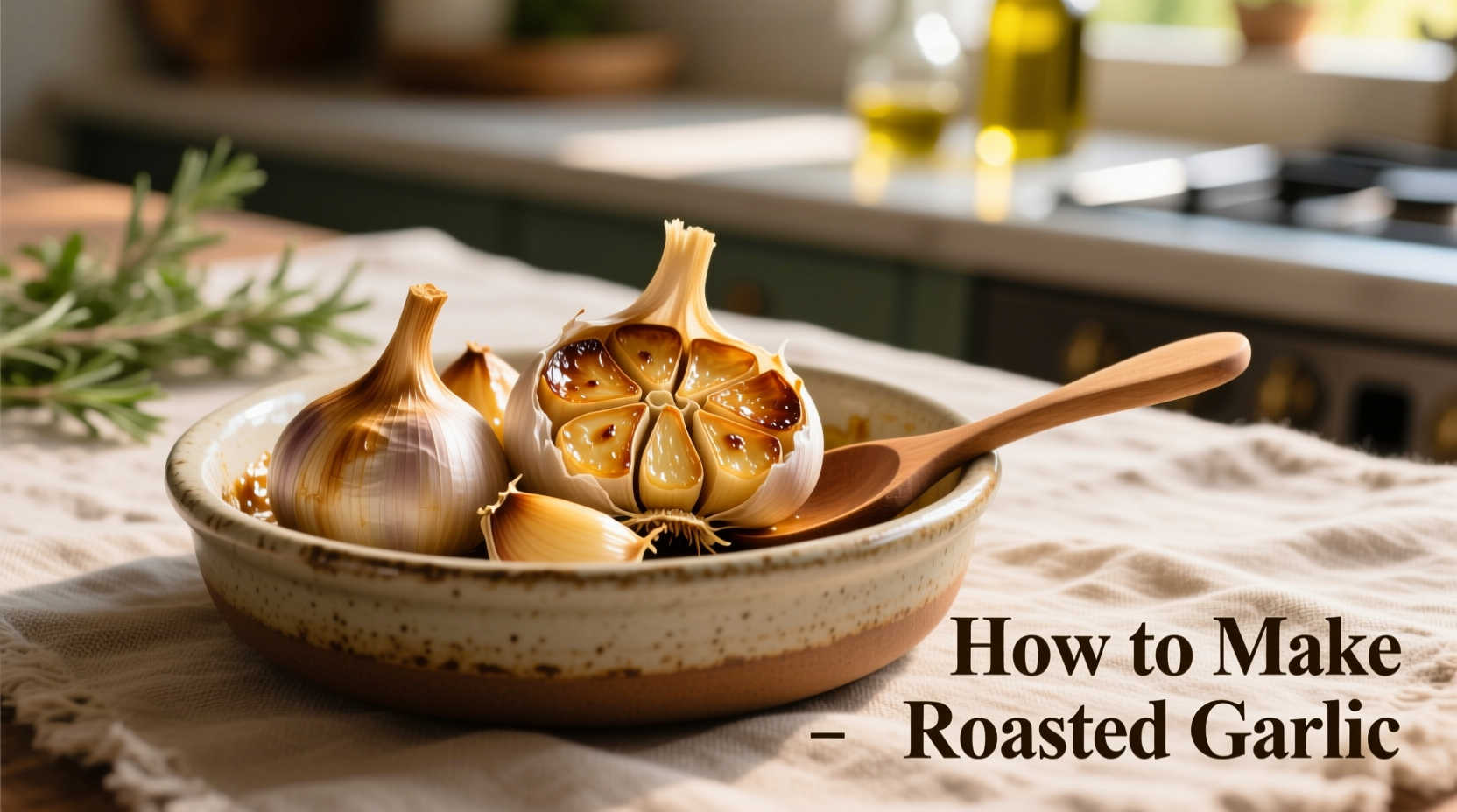 how do i make roasted garlic