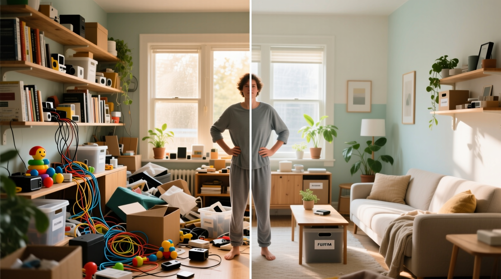 clutter challenge home reset january week