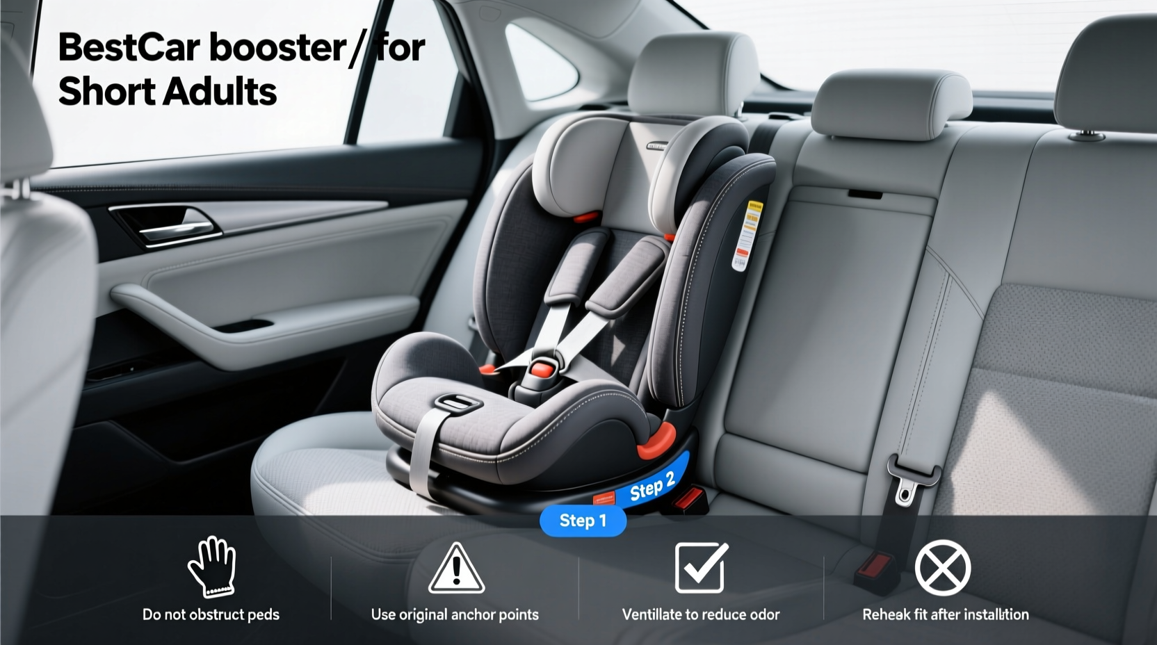 best car booster seat for short adults
