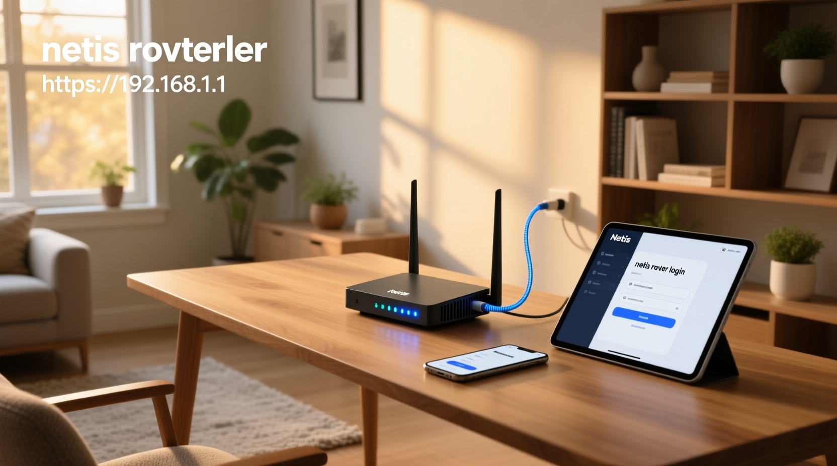 netis router login guide ip, default credentials fix tips
