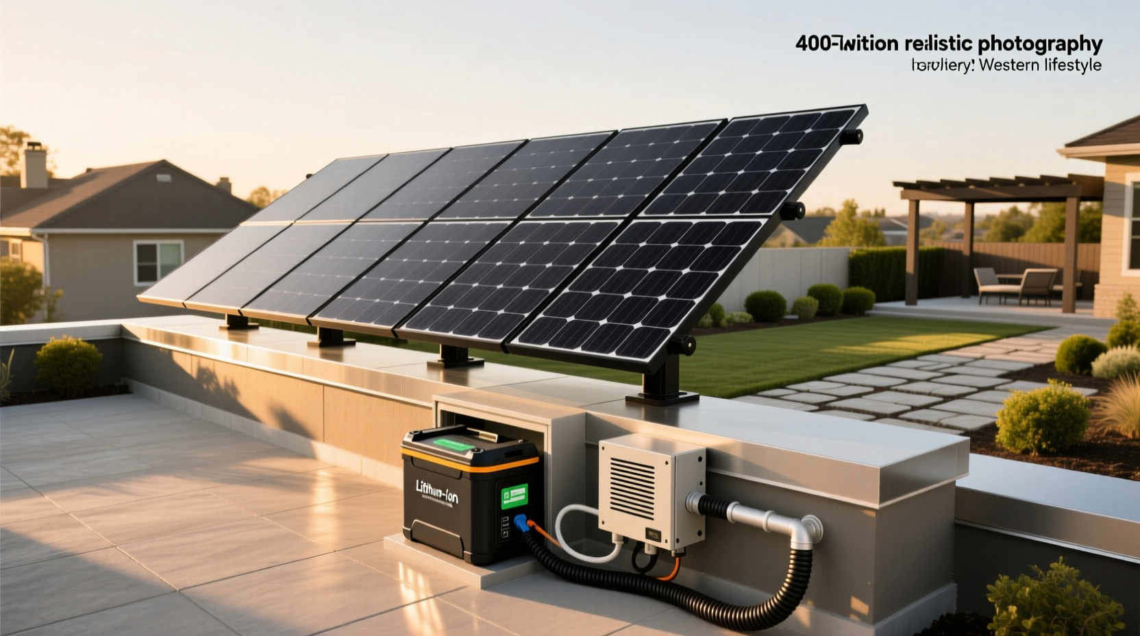 400w solar kit guide battery, inverter real output