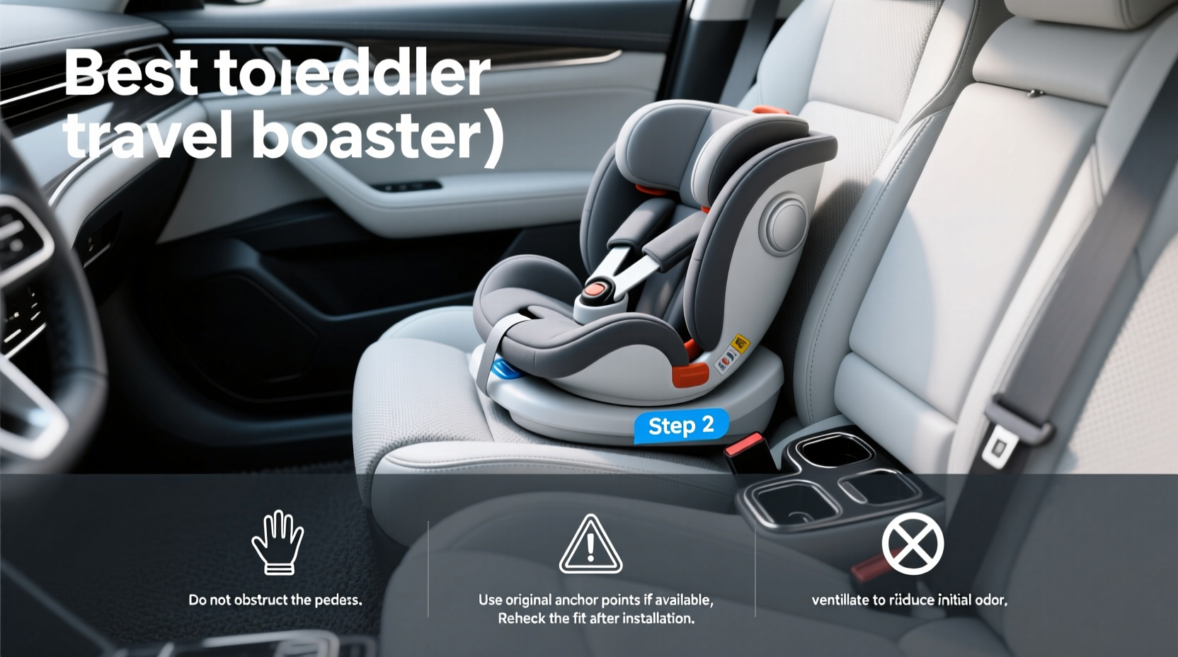 best toddler travel booster seat