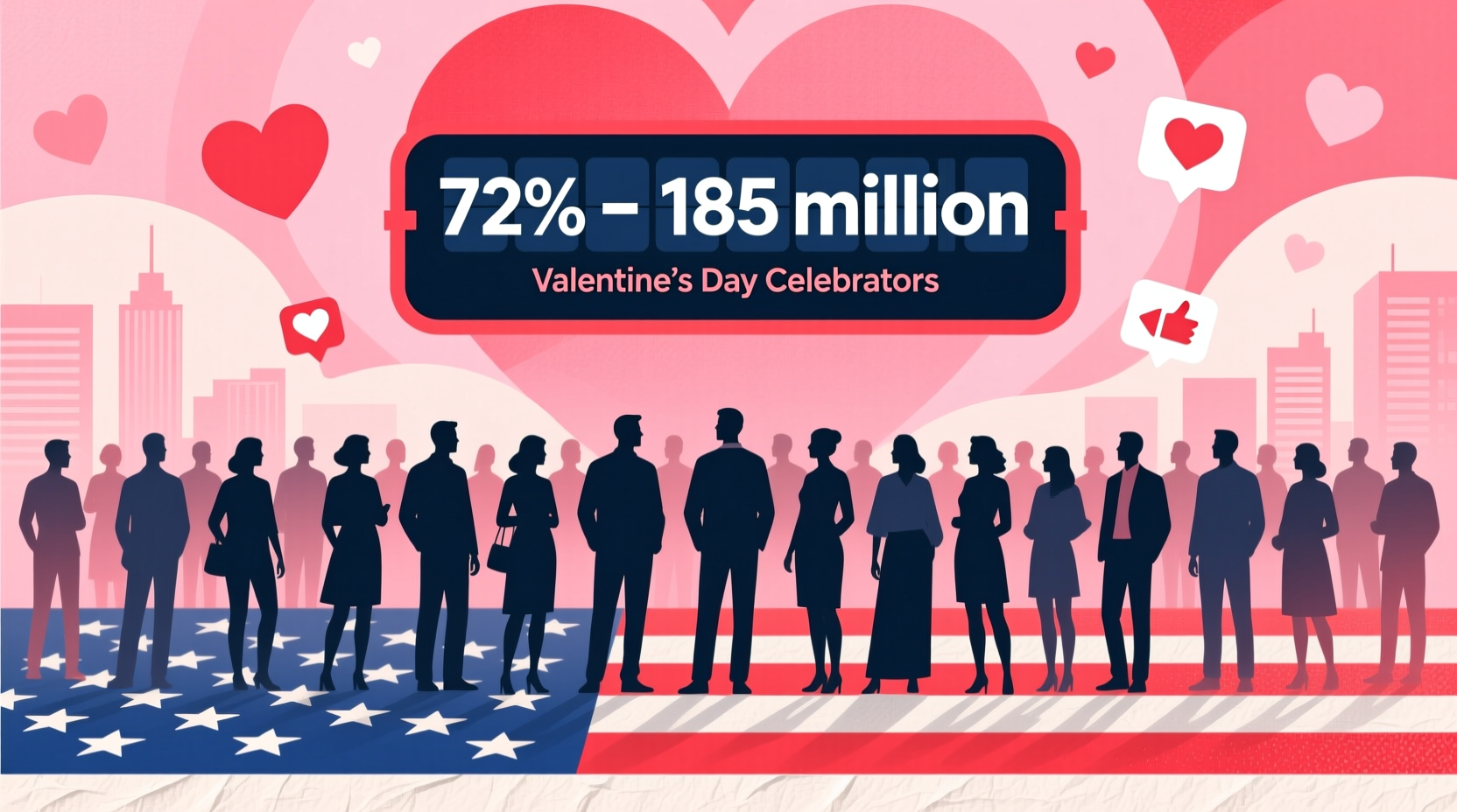 how many americans celebrate valentines day