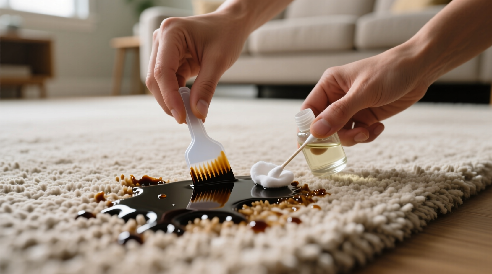 how to remove tar stains from your carpet