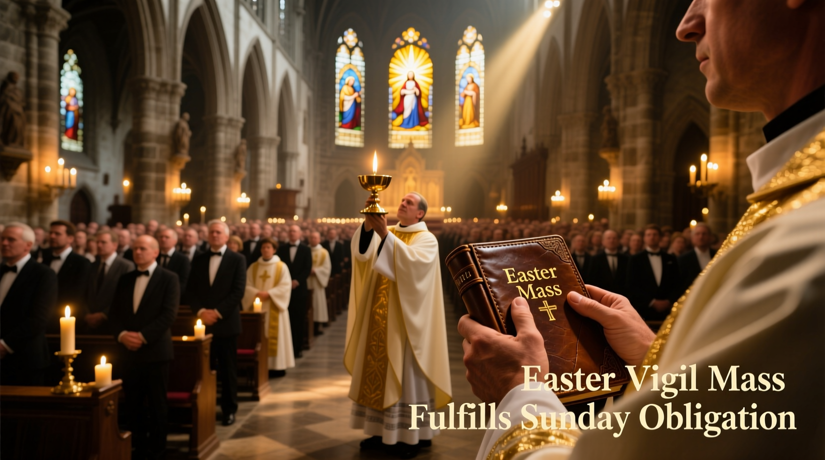 does easter vigil count for sunday mass