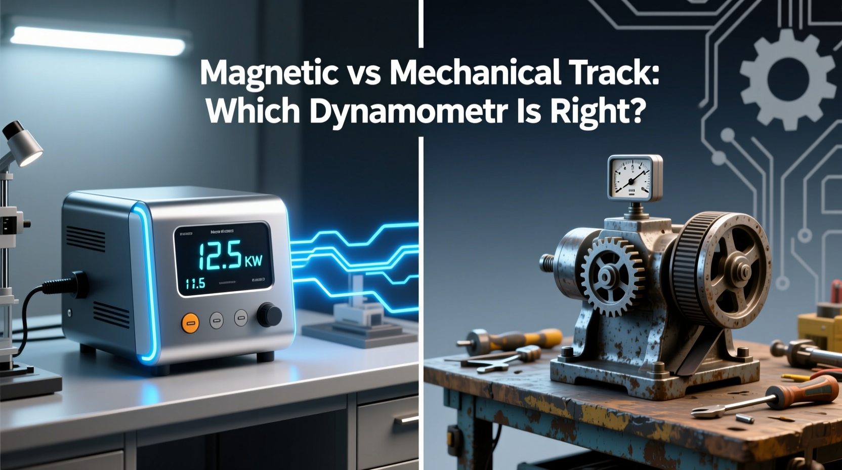 magnetic vs mechanical track comparison