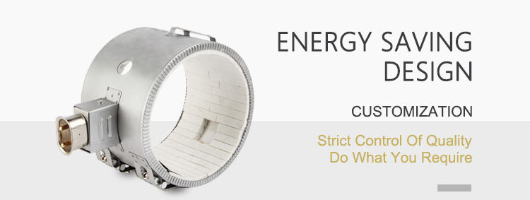 product-750-283 220v 3500w 8x6 inch ceramic heater band