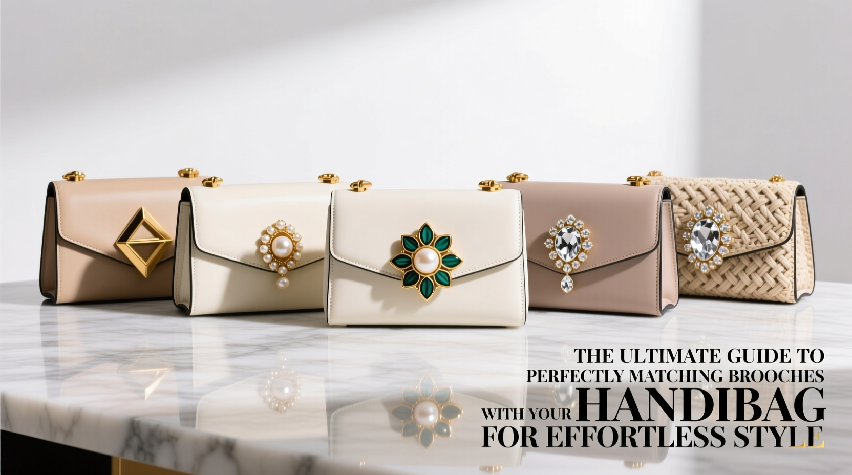 the ultimate guide to perfectly matching brooches with your handbag for effortless style