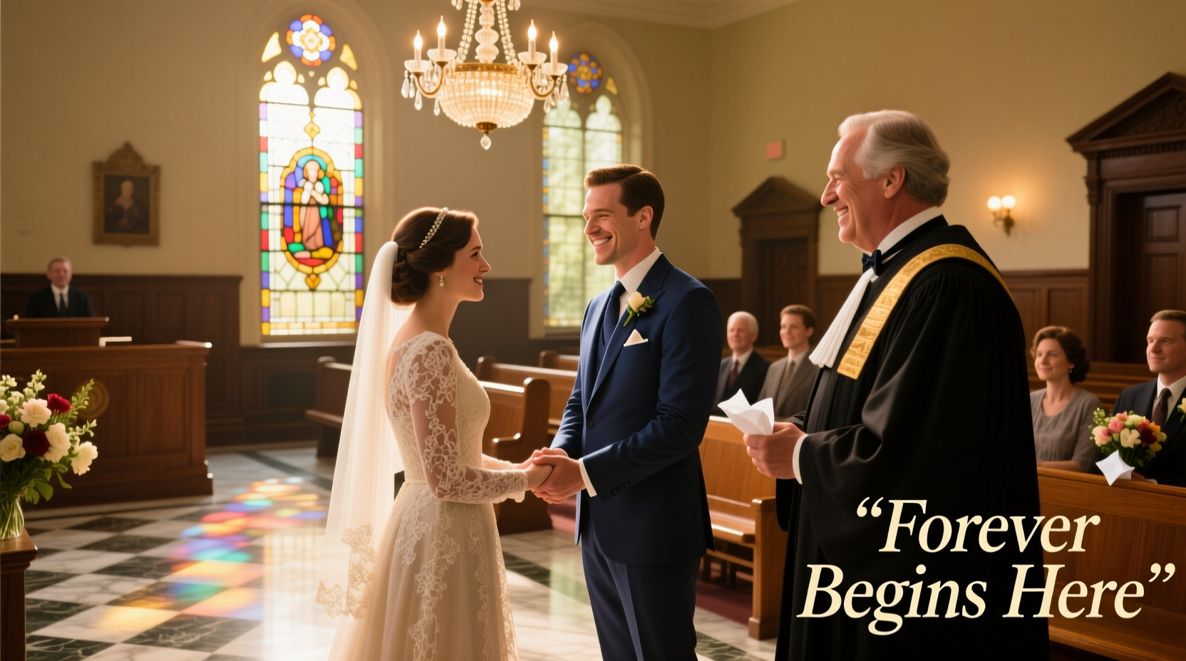 how to make a courthouse wedding special