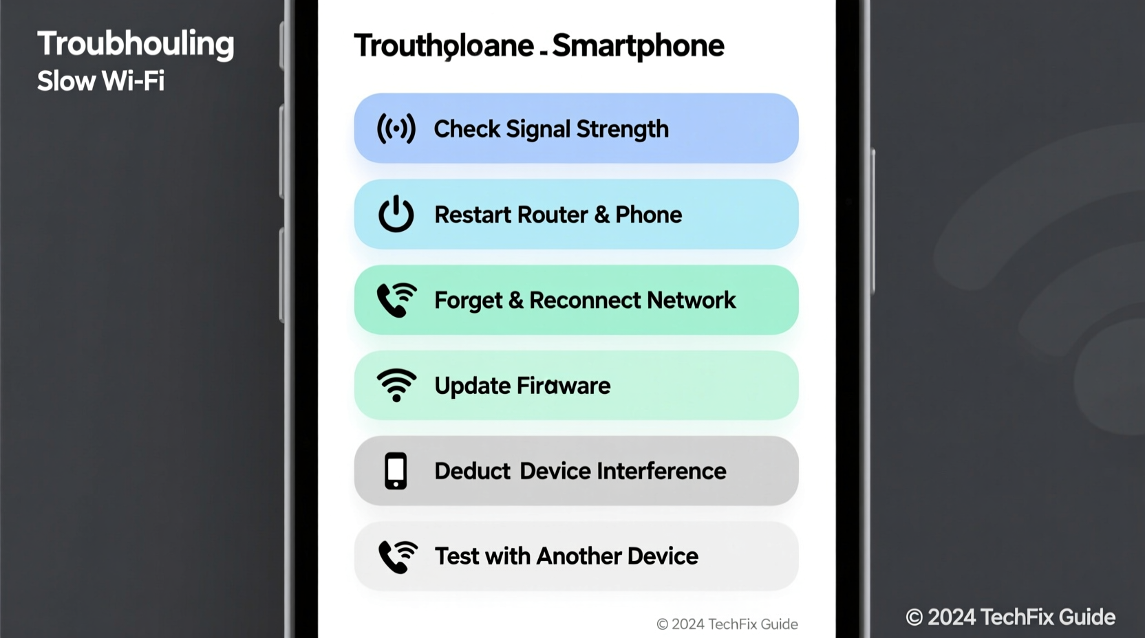 why is my wifi so slow on my phone troubleshooting guide