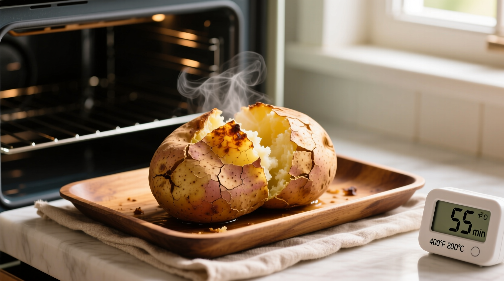 How Long for Baked Potato in Oven: Perfect Timing Guide