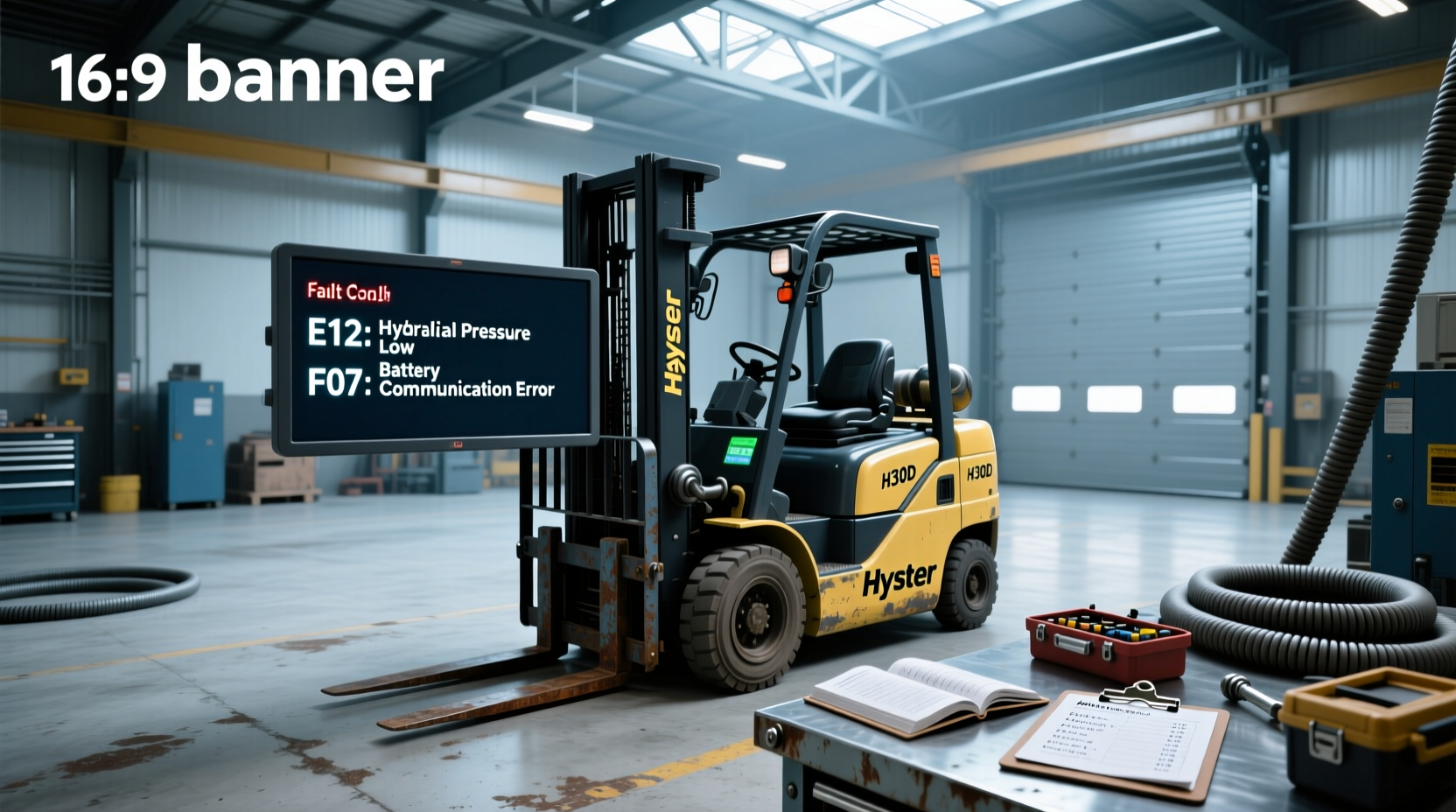 How to Read and Clear Hyster Forklift Fault Codes