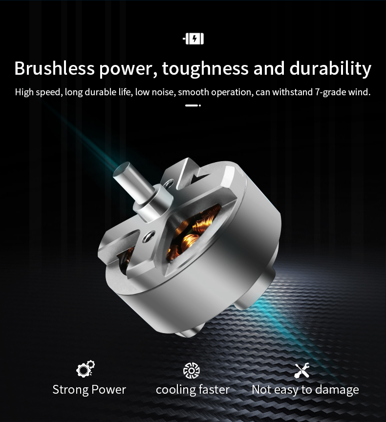 JJRC X16 Drone, brushless power, toughness and durability high speed, long lasting life