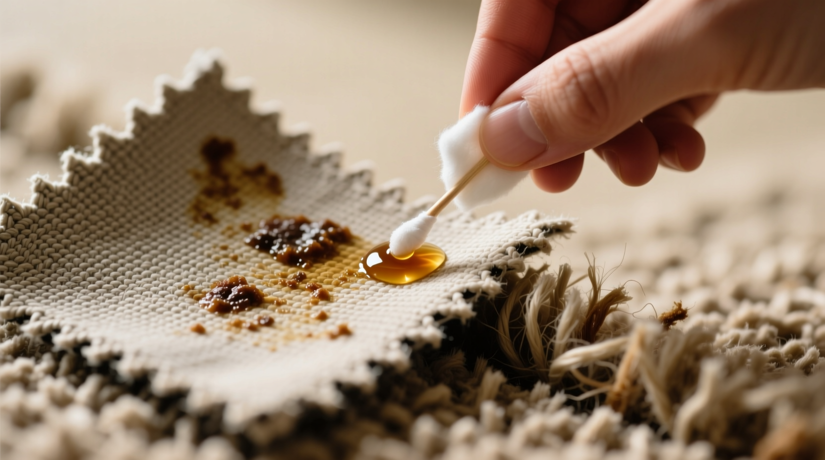 how to get rid of glue stains on fabric and carpet