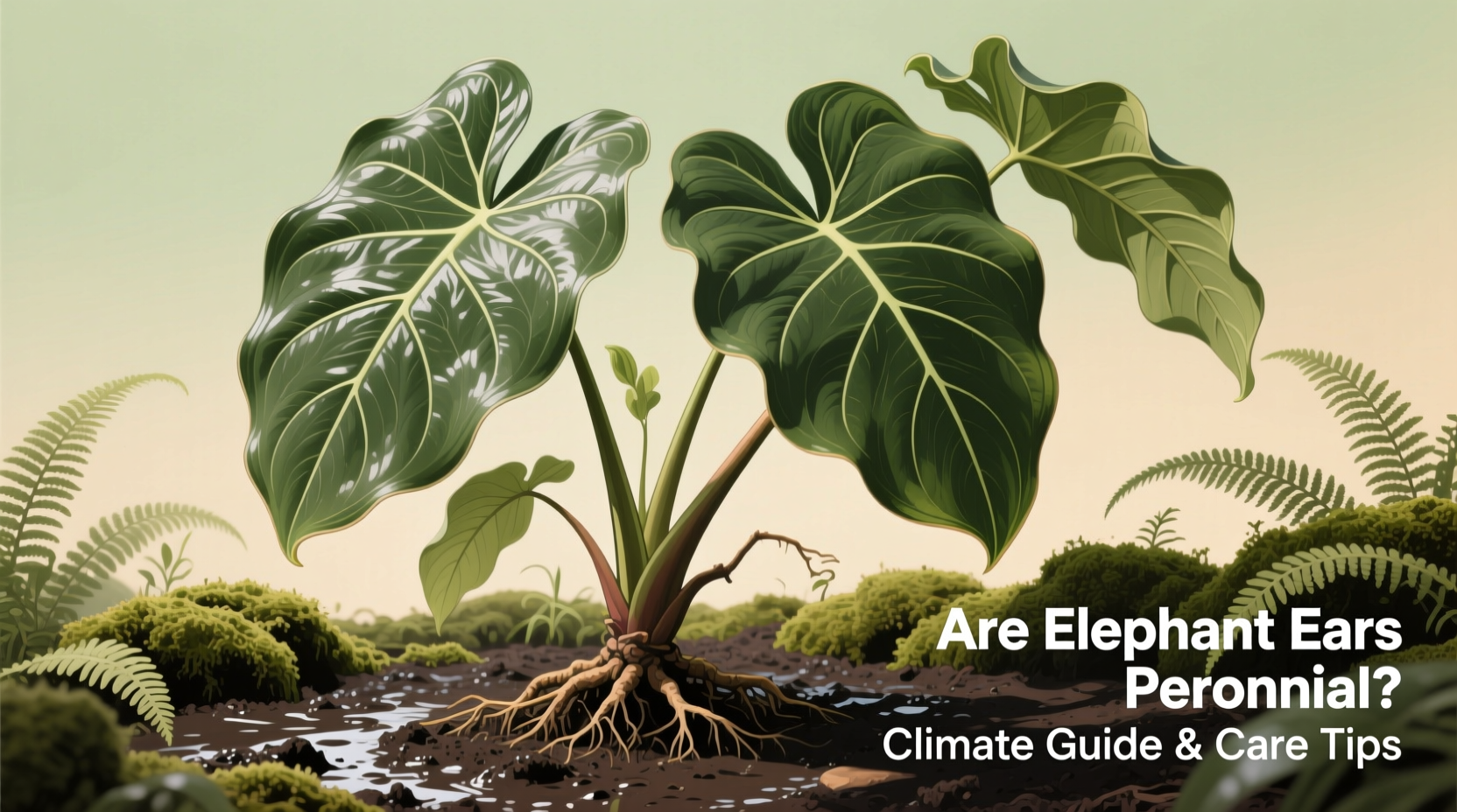 are elephant ears perennial