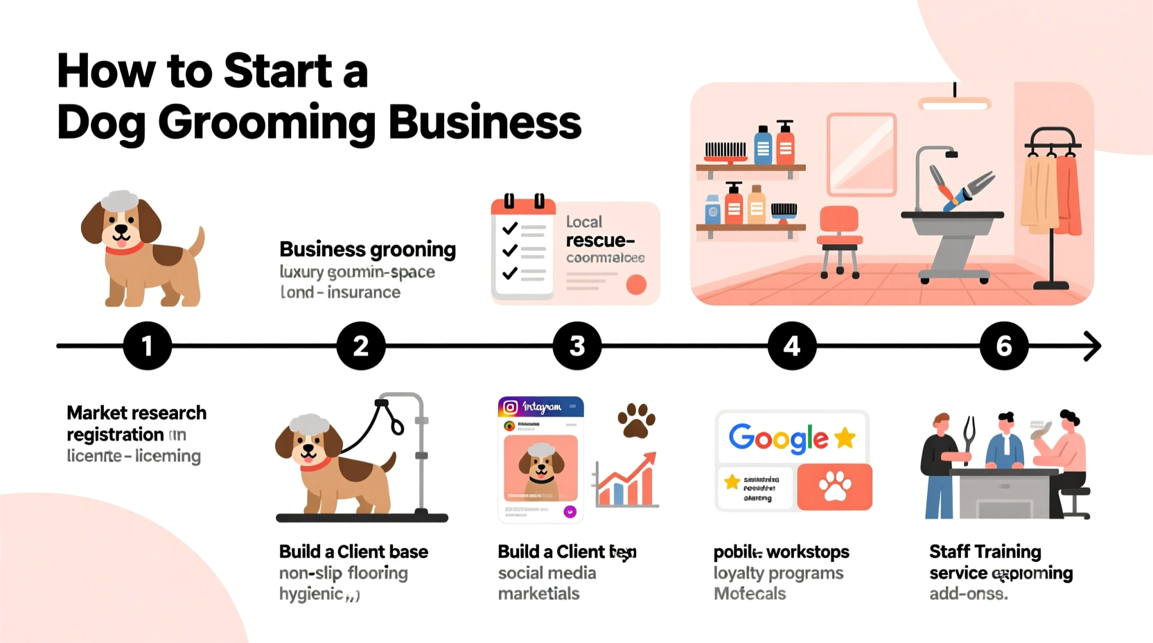 how to set up a successful dog grooming business essential steps for launching and growing your venture