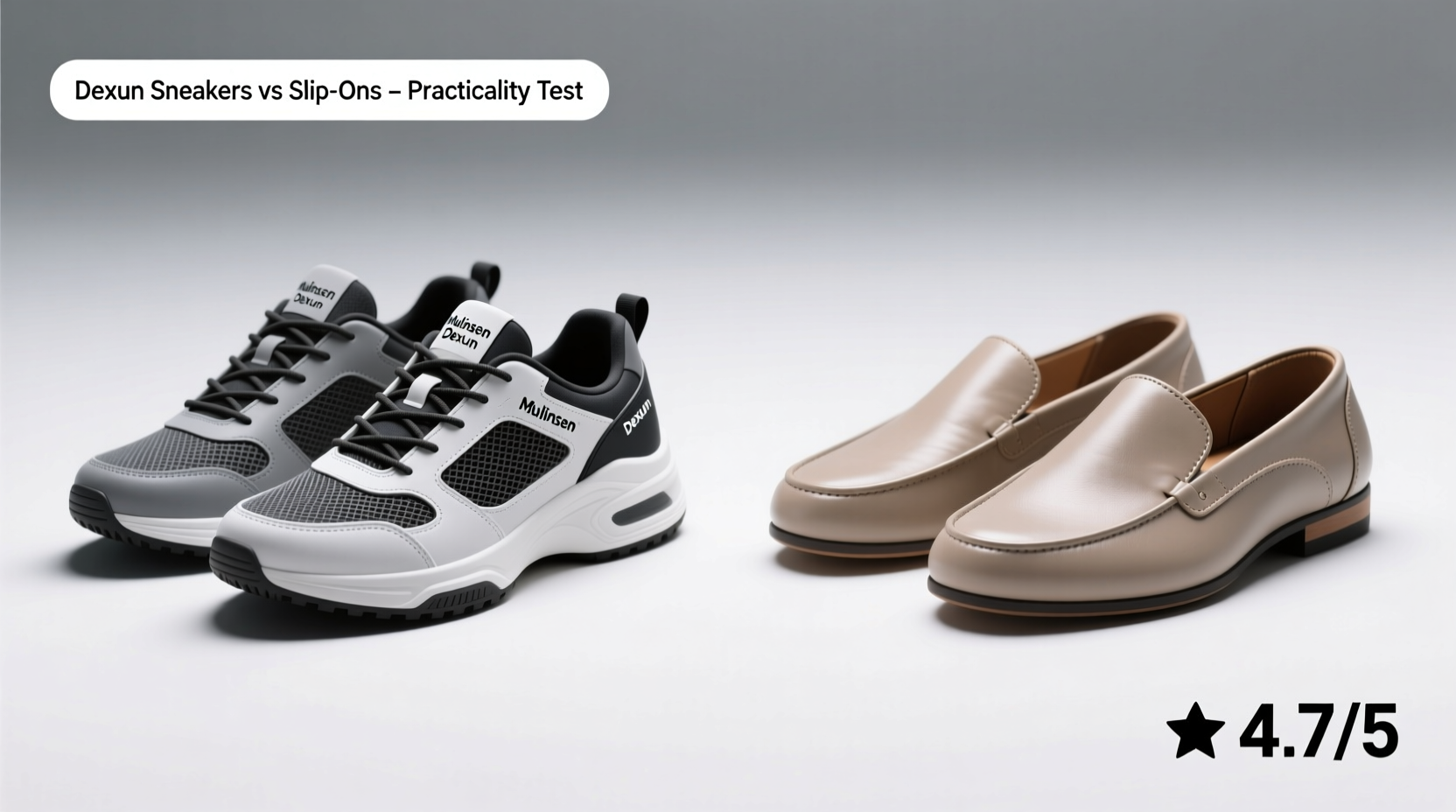 mulinsen dexun sneakers vs slip ons are dexuns really more practical or just hype