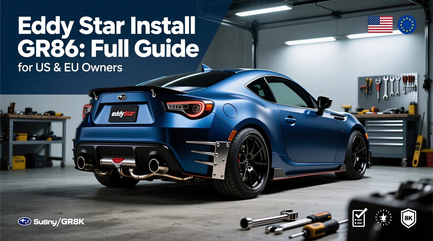 eddy star install gr86