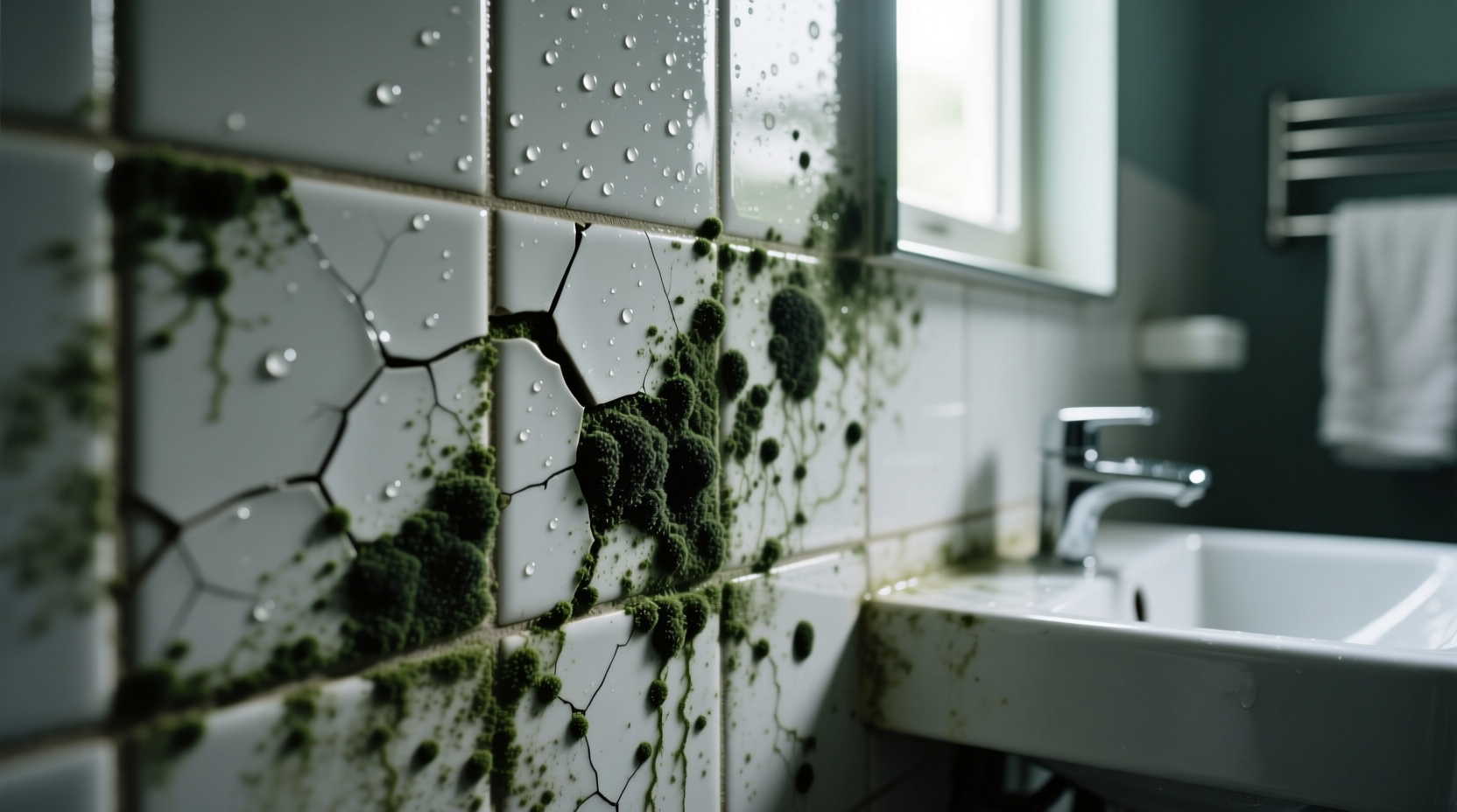 how to clean bathroom mold