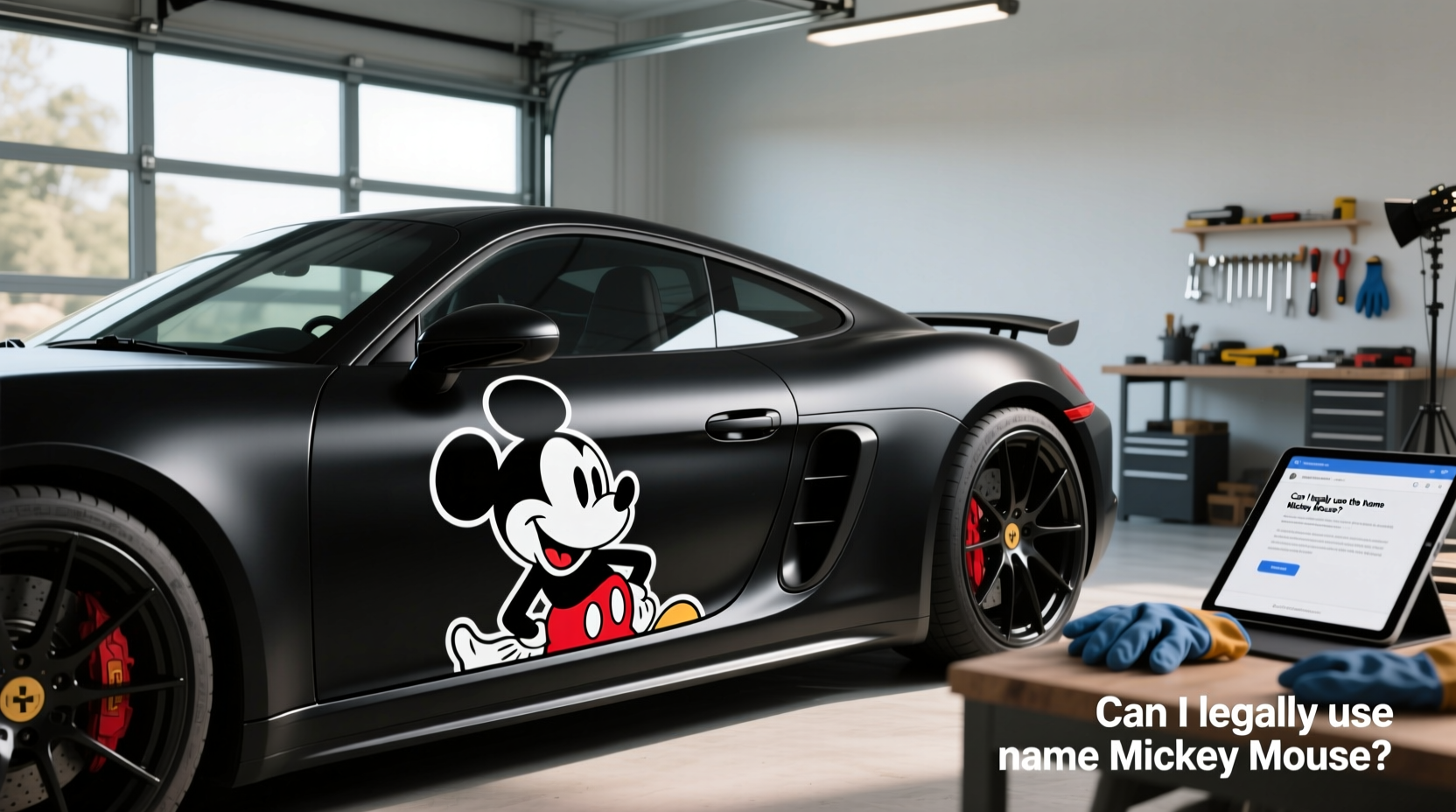 How to Choose Mickey Mouse Car Decal, Can I Legally Use the Name?