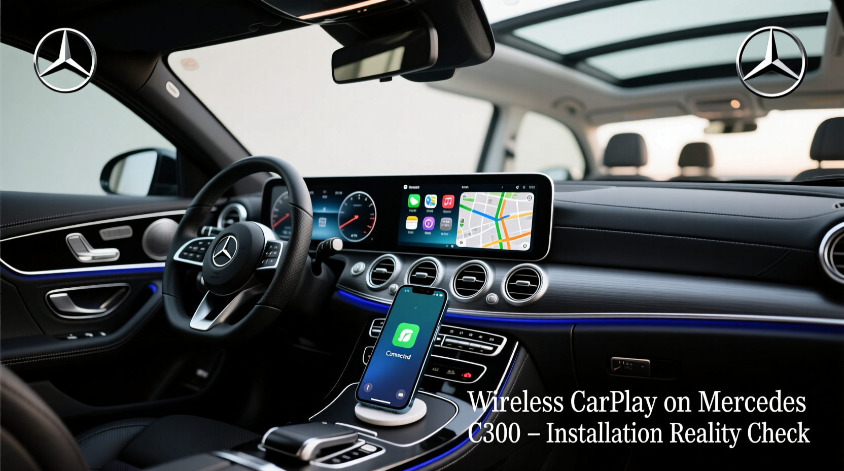 wireless carplay c300 install