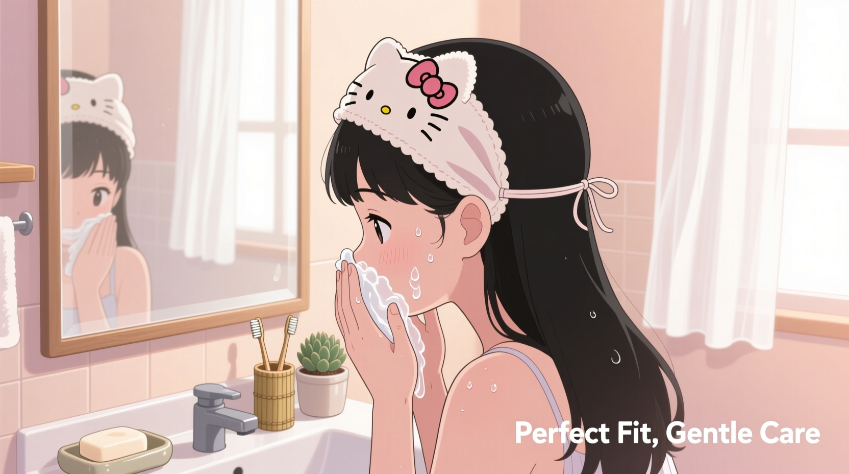 how to choose the ideal hello kitty headband for comfortable and effective face washing