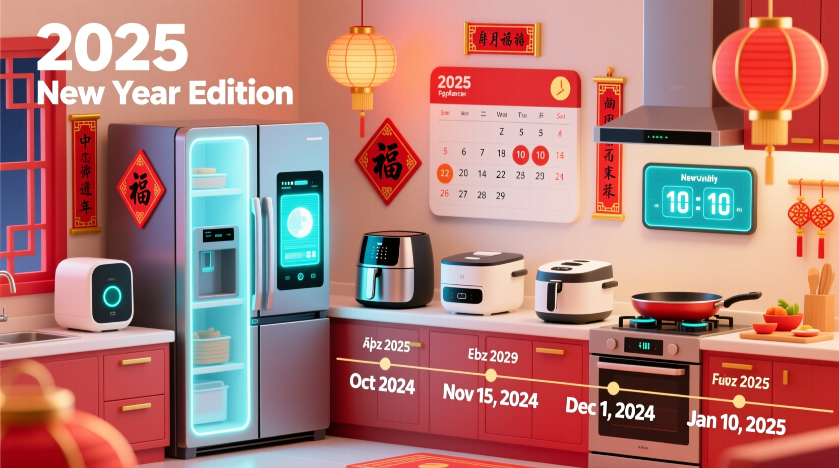 when do new year appliances come out