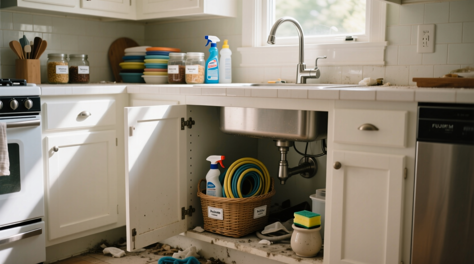 deep clean one neglected part of your kitchen each week