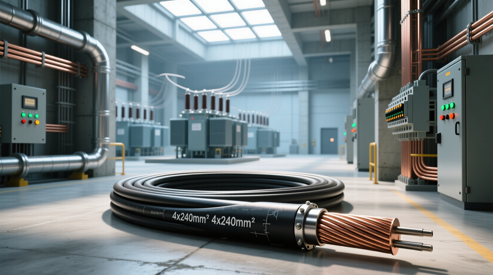 4x240mm² power cable guide how to choose right