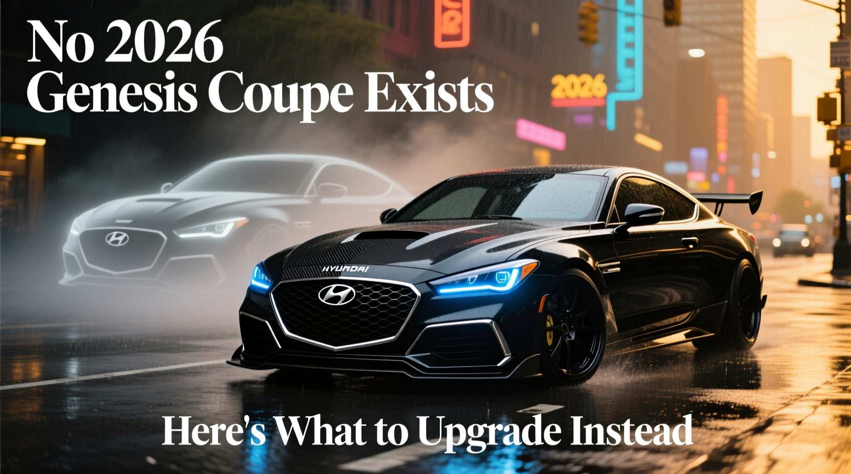 2026 genesis coupe wheel upgrade