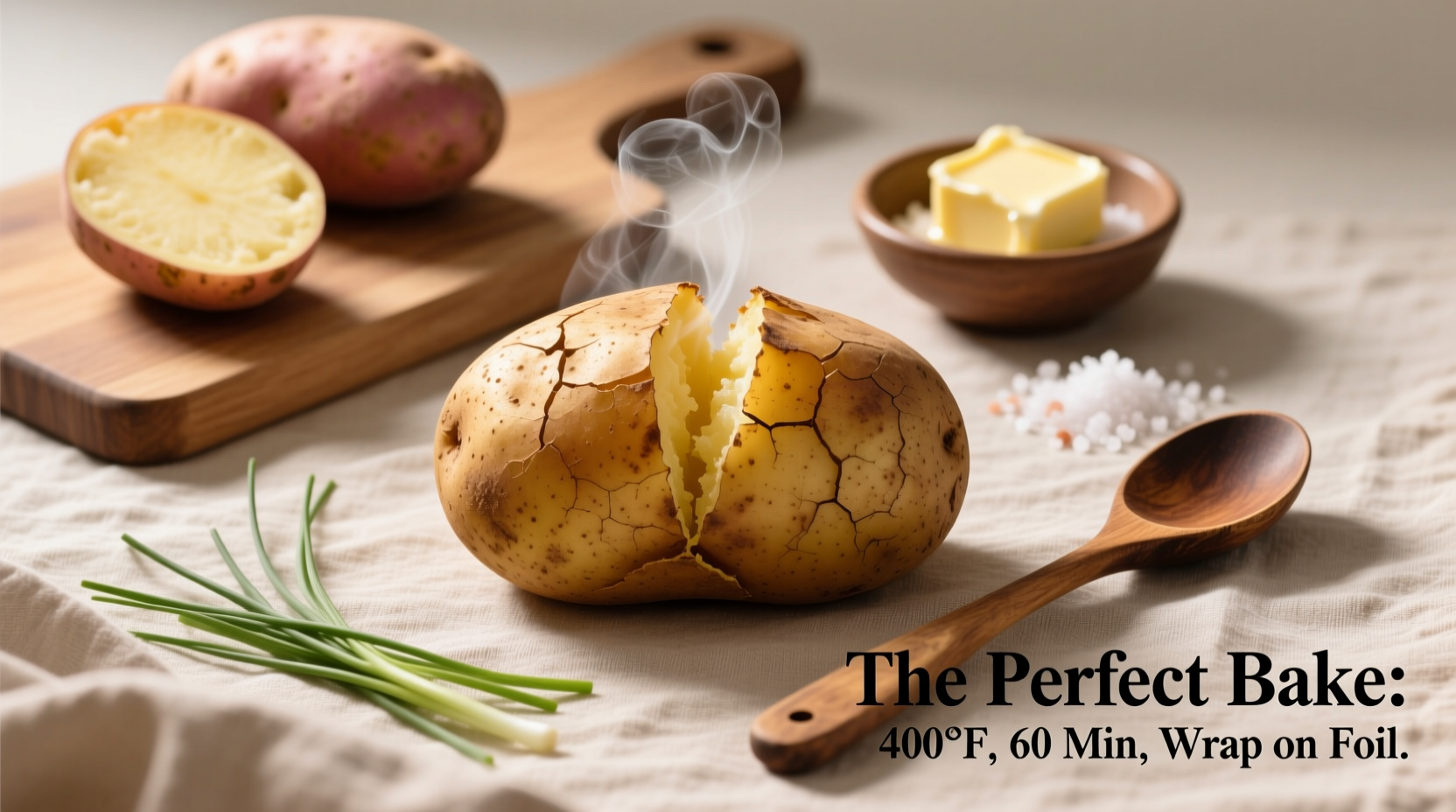 How to Bake the Perfect Potato: Crispy Outside, Fluffy Inside